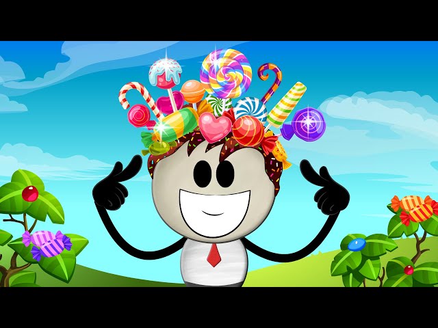 What if our Hair was made of Candies? + more videos | #aumsum #kids #children #education #whatif
