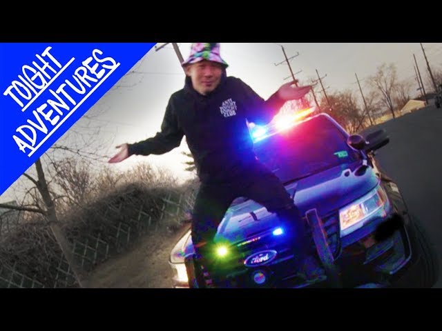 DANCING BTS MIC DROP on a POLICE CAR!!! - KPOP IN PUBLIC