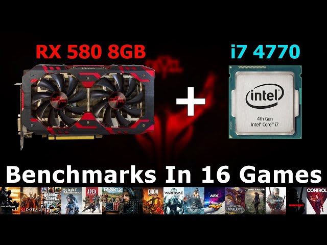 Can This GPU Game On Ultra Settings? i7 4770 + RX 580 8GB - Test In 16 Games