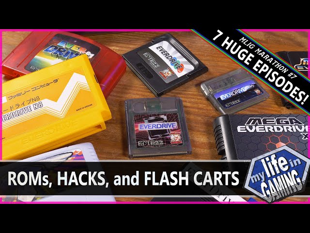 My Life in Gaming Marathon #7 - ROMs, Hacks, Flash Carts and Optical Disc Emulators