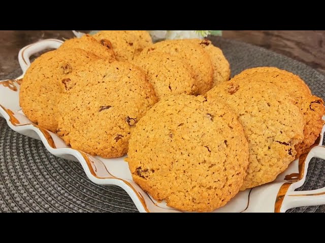 They will disappear in 1 minute! Simple ingredients! A quick and delicious cookie recipe!