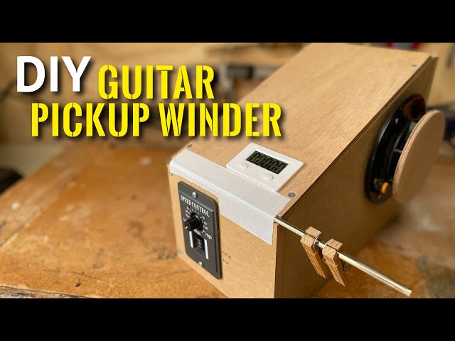 DIY Guitar Pickup Winder