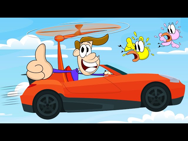 What if we had Flying Cars? + more videos | #aumsum #kids #children #education #whatif