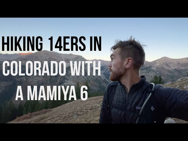 Trail running in Colorado and film photography with a Mamiya 6