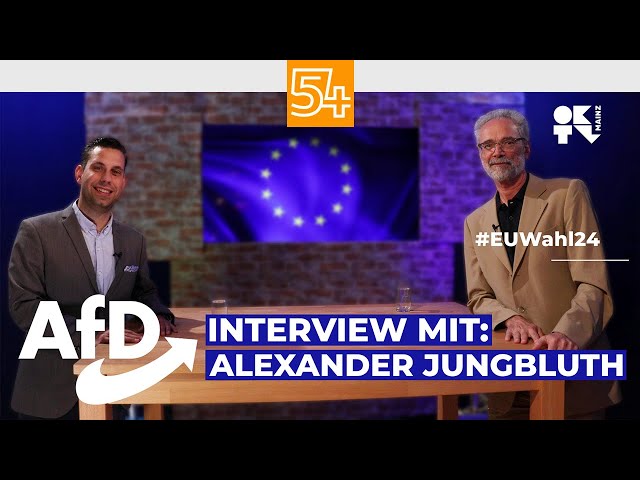 Europawahl 2024 | Die Kandidat*innen für RLP | Alexander Jungbluth (AfD)