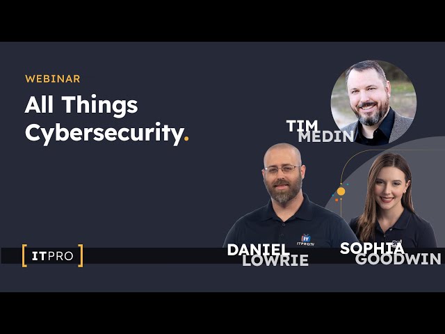 All Things Cybersecurity featuring Tim Medin