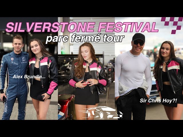 SILVERSTONE FESTIVAL Pits Tour | Talk with Sir Chris Hoy & Alex Brundle