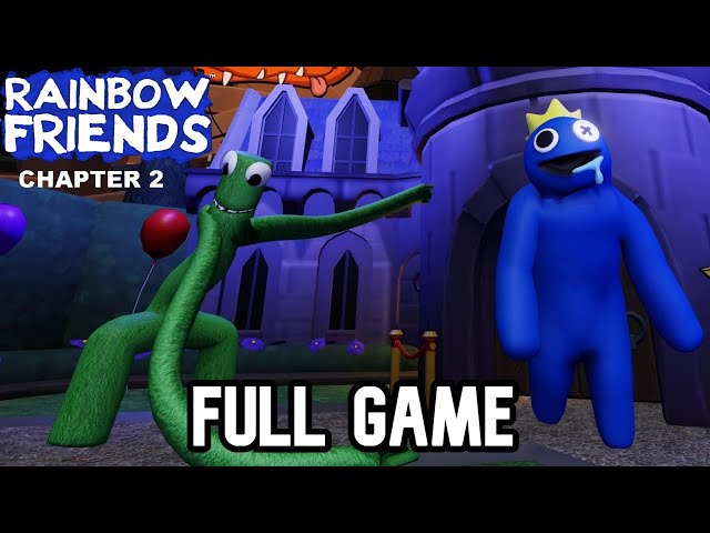 Rainbow Friends Chapter 2 Full Gameplay Playthrough (Full Game)