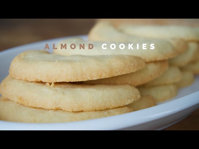 Crunchy Almond Cookies | Quick and Easy Cookie Recipe | Cooking Sounds