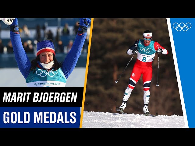 ALL Olympic Medals of Marit Bjoergen! 🇳🇴
