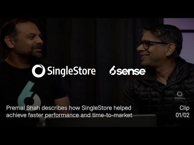 6sense achieves 5X performance and TCO reduction with SingleStore
