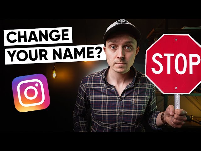 BEFORE You Change Your Instagram Name, WATCH THIS!