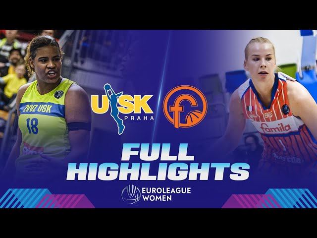 USK Praha v Beretta Famila Schio | Quarter-Finals | Full Game Highlights | EuroLeague Women 2023-24