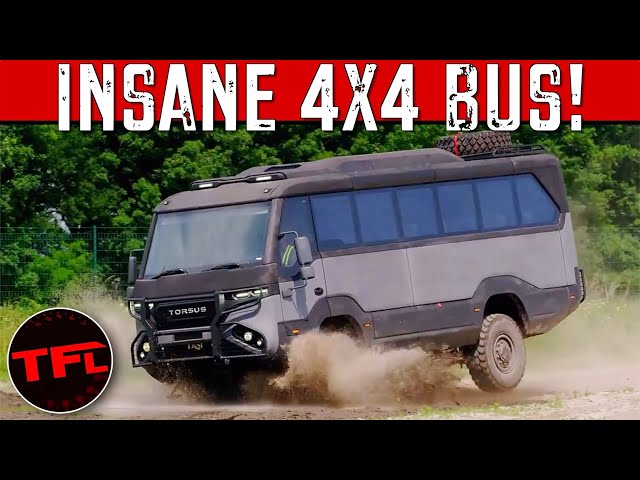 Motorhome from Hell! The Torsus 4x4 Is a Dakar Off-Road Truck for the Family