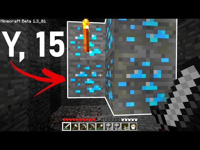Minecraft Nostalgia ep: 4.  Trying a NEW Mining Strategy $$$