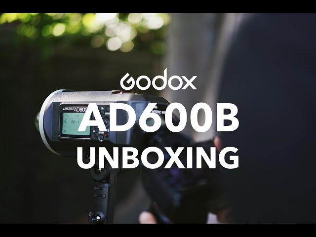 Godox AD600B and X1 Trigger (Canon) Unboxing and Test