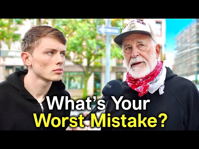 80 Year Olds Share Their BIGGEST Regrets