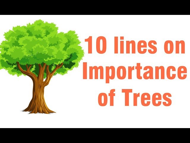 10 lines on Importance of trees | short paragraph on tree plantation | Smart Learning Tube