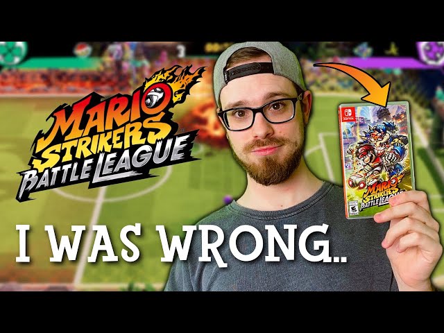 I WAS WRONG about Mario Strikers Battle League... (sort of)