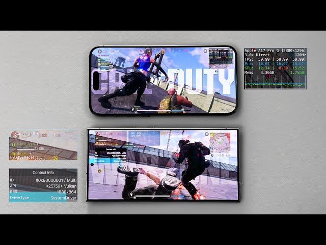 Galaxy S24 Ultra vs iPhone 15 Pro Max Warzone Mobile FPS Gaming Test! Did Android just BEAT iPhone!?
