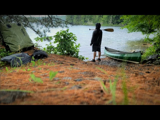 Canoe Camping Alone in the Adirondack Mountains