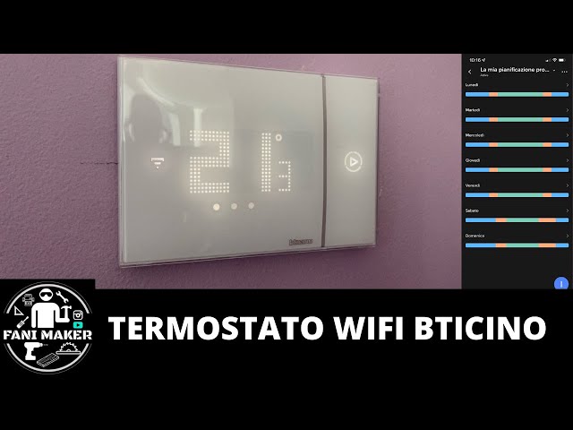 Come installare un termostato Smart! Bticino Smarther2 Netatmo con controllo da app