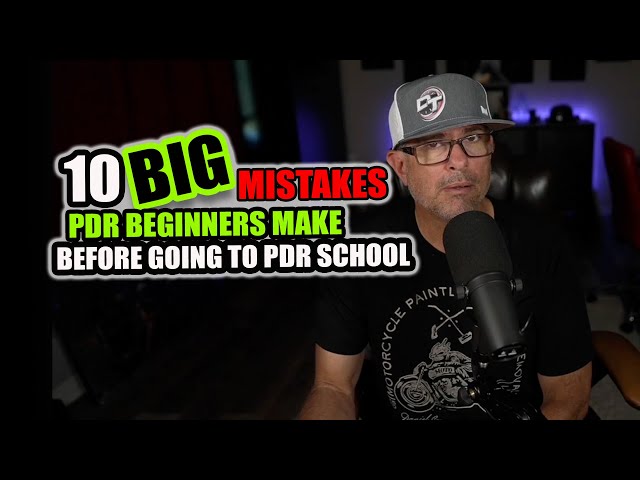 133: Top 10 Mistakes PDR Beginners Make Before Attending PDR School