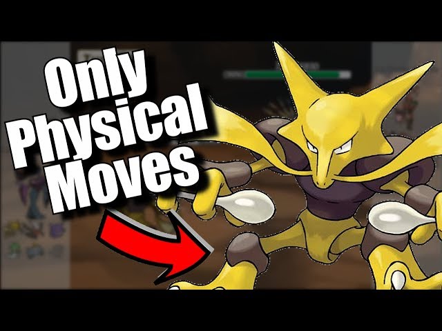 Special Attackers with ONLY Physical Moves Challenge!  |  Viewer's Suggestion Video