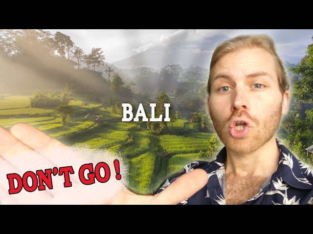 Why you no longer should Travel to Bali (WATCH BEFORE YOU BOOK)