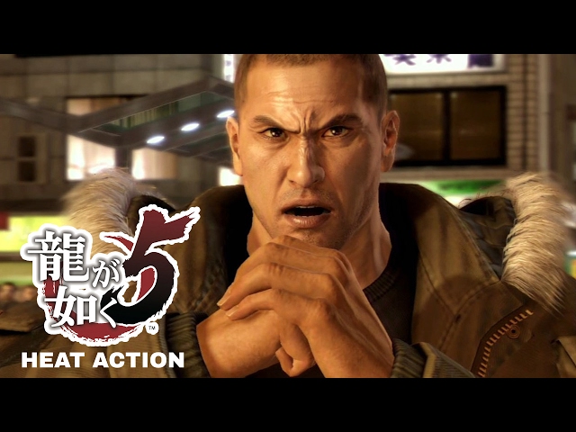 Yakuza 5 / Ryu Ga Gotoku 5 Heat Actions Compilation - Saejima