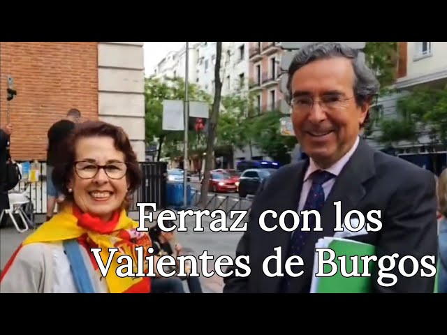 Ferraz con los Valientes de Burgos
