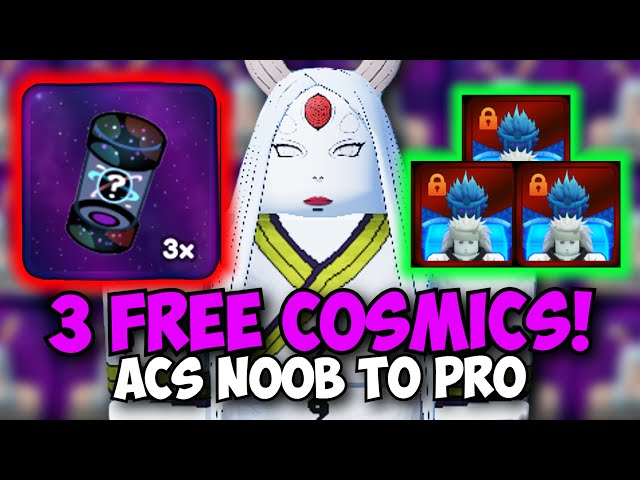 New 3 Free Cosmics Quest & Getting SO MANY MADARA SKINS! | Anime Champions Noob To Pro Day 129