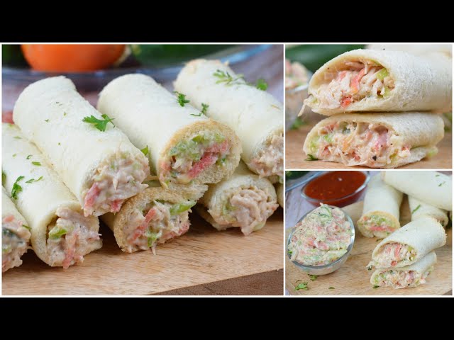 COLD SANDWICH ROLLS (Ramadan Special) by Yes I Can Cook
