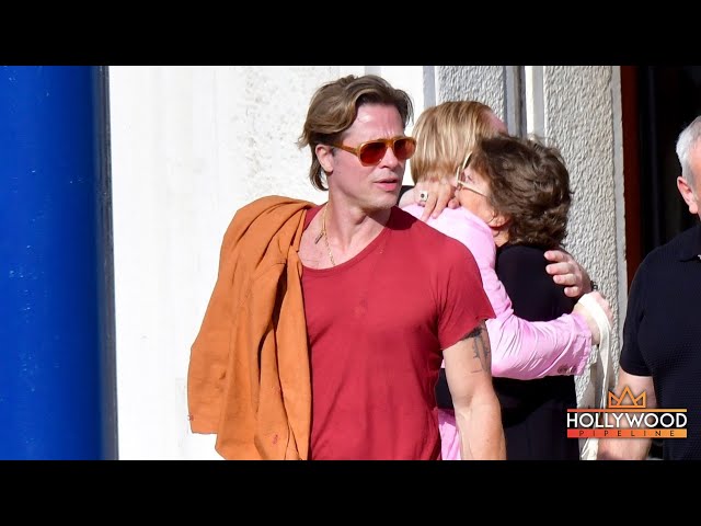 Brad Pitt at Venice Film Festival amid $250M Lawsuit with Angelina Jolie