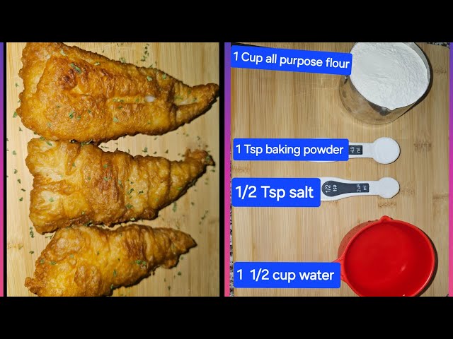 Easy Fish and Chips Recipe #fish #chips #receipe #easy #canadavlogs #family #canadalife #yammy #food