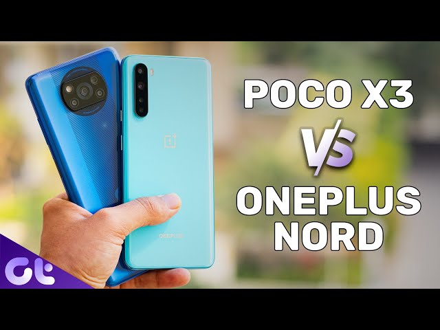 POCO X3 vs OnePlus Nord Camera Comparison | I Wasn't Expecting THIS! | Guiding Tech
