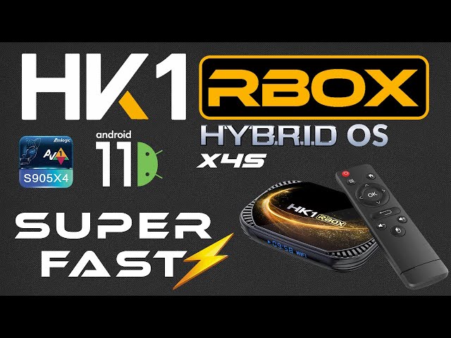 HK1 RBOX X4S TV Box - Faster than Nvidia Shield?