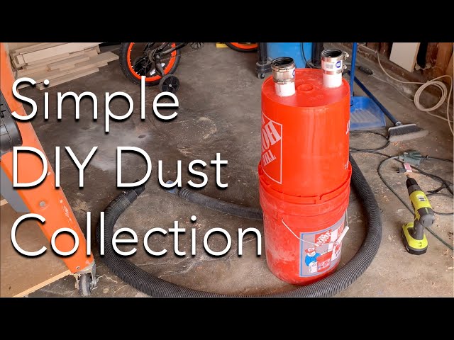 Simple DIY Dust Collector (Chris Notap's design + 2" port modification)