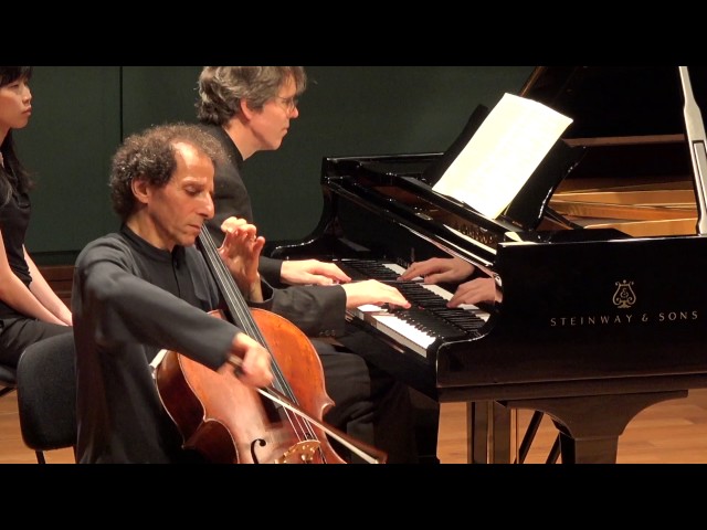 Beethoven Sonata for Piano and Cello in D Major Op. 102 No. 2 Allegro — Allegro fugato