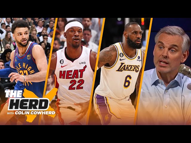 Colin grades LeBron, Jimmy Butler, Jamal Murray's performances during Conference Finals | THE HERD