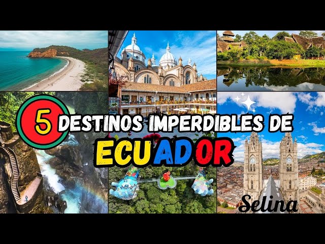 😳Todos me SORPRENDIERON 5 DESTINOS IMPERDIBLES DE ECUADOR @Selinathenomad