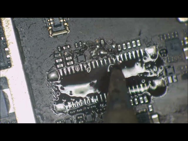 A1954 ipad 6 gen burned connector after screen replacement