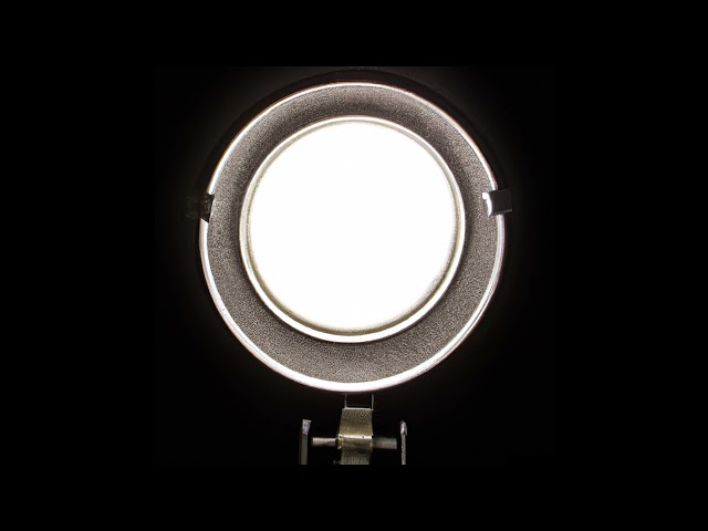 White Ring Light Screen | White Ring Light Screensaver | White Ring Light Background | Ring Light