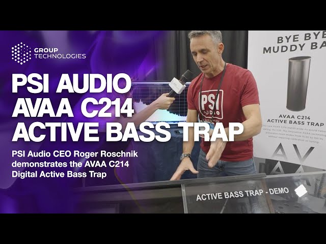 PSI Audio AVAA C214 Digital Active Bass Trap - Audio Demonstration