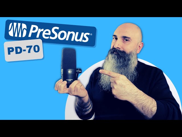 Presonus PD-70 review and audio test [Vs Rode Podmic]