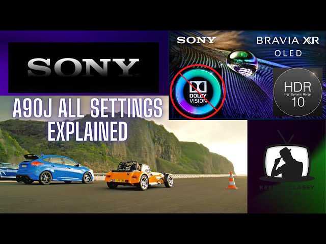 Sony A90J A80J OLED Complete Settings Guide | Movies, TV, Cable, Sports | Part 1