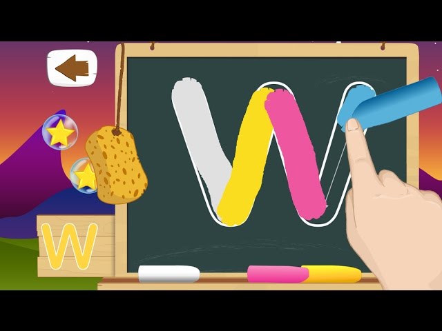 Learn to Write Letters Best Free App for Kids