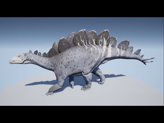Path of Titans - Stegosaurus Walk Animation