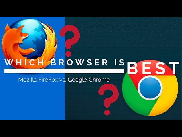 Firefox or Google Chrome: Which browser is the better choice for you? #browser
