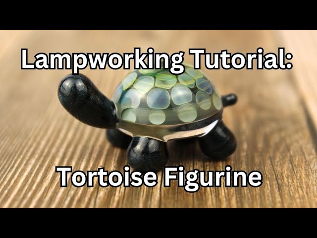 Lampworking Tutorial: Making a Glass Tortoise Figurine, How to Blow Glass, Lampworking Demonstration
